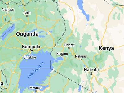 Map showing location of Webuye (0.60751, 34.76966)