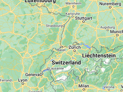 Map showing location of Weil am Rhein (47.59331, 7.62082)