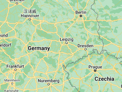 Map showing location of Weißenfels (51.20148, 11.96843)