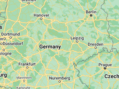 Map showing location of Weißensee (51.19989, 11.06914)