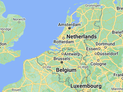 Map showing location of Welberg (51.57667, 4.33056)