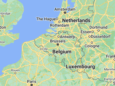 Map showing location of Wemmel (50.90812, 4.30613)