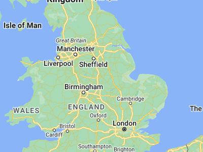 Map showing location of West Bridgford (52.92979, -1.12537)