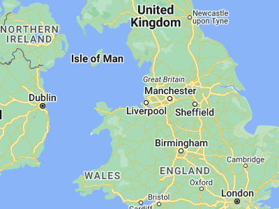 Map showing location of West Kirby (53.37302, -3.18417)