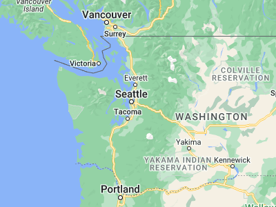 Map showing location of West Lake Sammamish (47.5776, -122.10123)