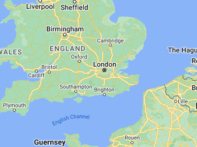 Map showing location of West Molesey (51.39985, -0.37997)