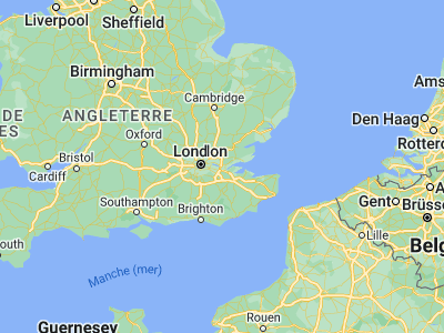 Map showing location of West Thurrock (51.47828, 0.27672)