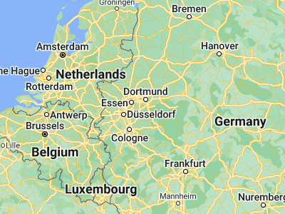 Map showing location of Wetter (Ruhr) (51.38747, 7.39277)