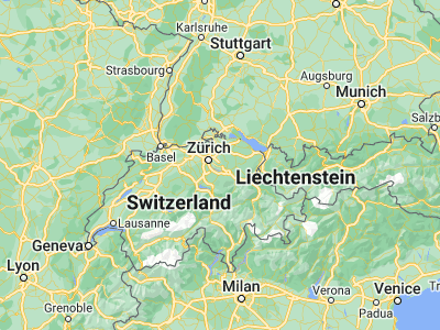 Map showing location of Wetzikon / Ober-Wetzikon (47.32514, 8.80005)