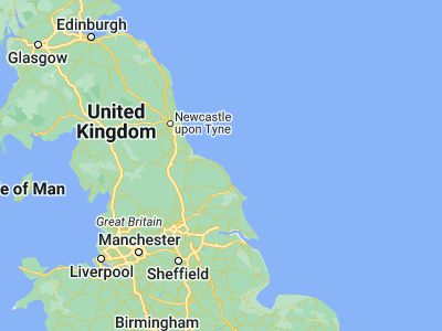 Map showing location of Whitby (54.48774, -0.61498)