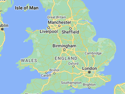 Map showing location of Willenhall (52.6, -2.03333)