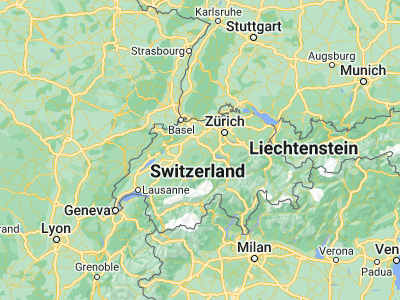 Map showing location of Willisau (47.12183, 7.99418)