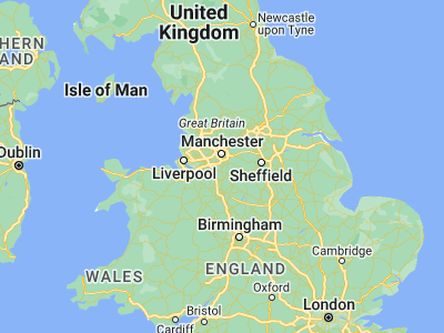 Map showing location of Wilmslow (53.32803, -2.23148)