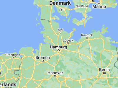 Map showing location of Winsen (53.83333, 10.01667)
