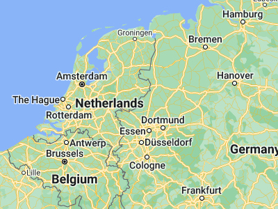 Map showing location of Winterswijk (51.9725, 6.71944)