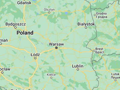 Map showing location of Wołomin (52.34006, 21.24207)