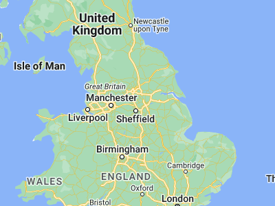 Map showing location of Wombwell (53.52189, -1.39698)