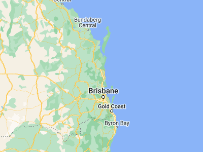 Map showing location of Woombye (-26.66054, 152.96947)