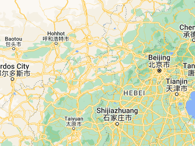 Map showing location of Wucheng (39.83472, 113.62355)