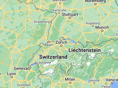 Map showing location of Würenlos (47.44208, 8.36439)