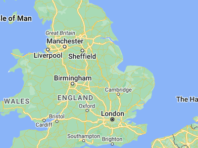 Map showing location of Wymondham (52.75978, -0.74055)