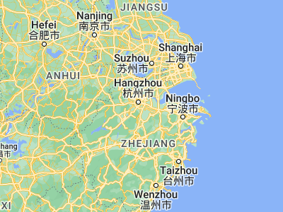 Map showing location of Xiaoshan (30.16746, 120.25883)