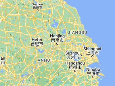 Map showing location of Xiaoshi (32.09725, 118.78181)