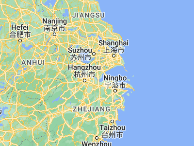 Map showing location of Xiashi (30.53629, 120.68638)