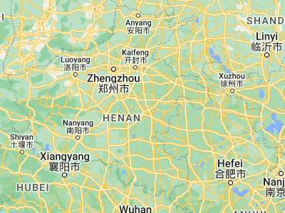 Map showing location of Xihua (33.78333, 114.51667)