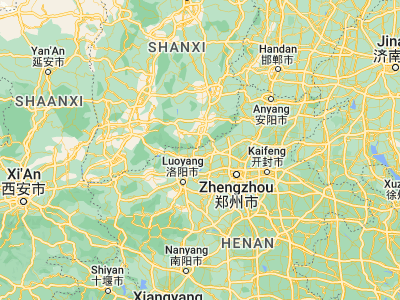 Map showing location of Xixiang (35.16278, 112.865)