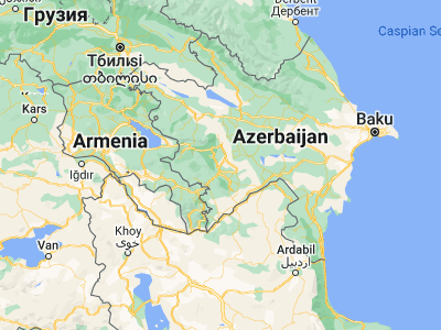 Map showing location of Xocalı (39.91297, 46.79028)