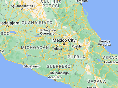 Map showing location of Xonacatlán (19.40222, -99.5325)