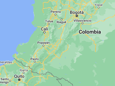 Map showing location of Yaguará (2.66355, -75.51753)