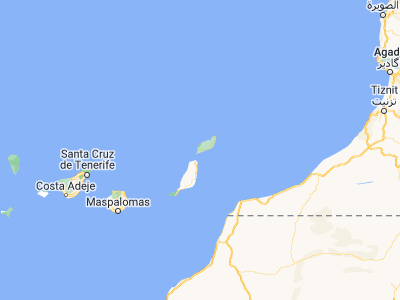 Map showing location of Yaiza (28.95678, -13.76535)