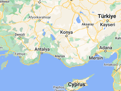 Map showing location of Yalıhüyük (37.30077, 32.08548)