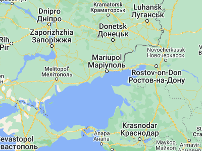 Map showing location of Yalta (46.96279, 37.27365)