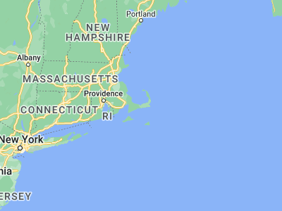 Map showing location of Yarmouth (41.70567, -70.22863)
