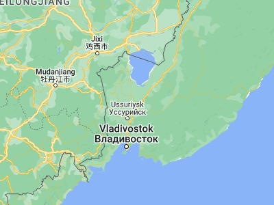 Map showing location of Yaroslavskiy (44.18578, 132.22862)
