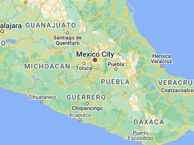 Map showing location of Yautepec (18.88188, -99.06715)