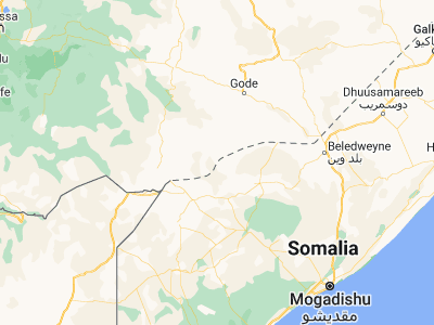 Map showing location of Yeed (4.55, 43.03333)