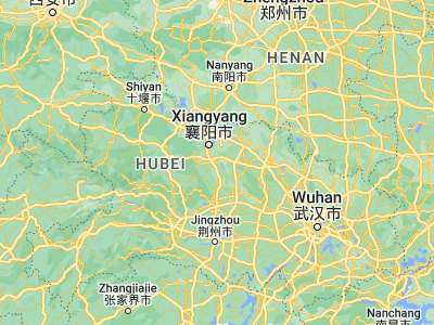 Map showing location of Yicheng (31.70472, 112.25611)