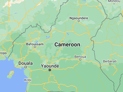 Map showing location of Yoko (5.53333, 12.31667)
