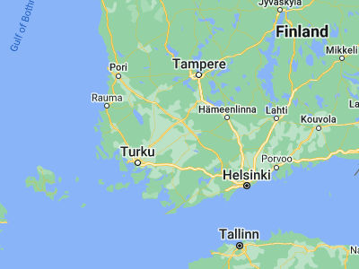 Map showing location of Ypäjä (60.8, 23.28333)