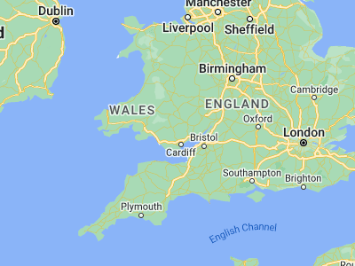 Map showing location of Ystrad Mynach (51.64276, -3.2362)