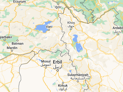 Map showing location of Yüksekova (37.57362, 44.28716)