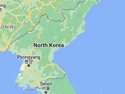 Map showing location of Yuktae-dong (40.02472, 128.15972)