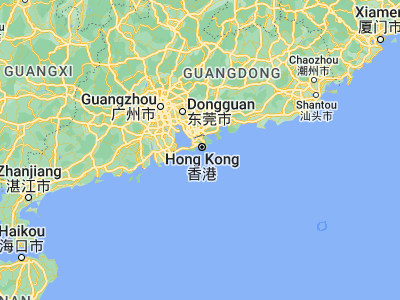 Map showing location of Yung Shue Wan (22.23333, 114.11667)
