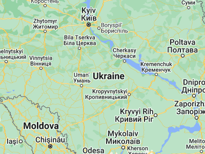Map showing location of Yurkivka (49.01256, 31.10125)