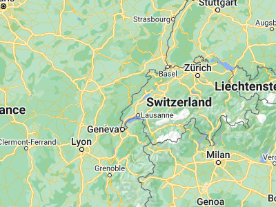 Map showing location of Yverdon-les-Bains (46.77852, 6.64115)