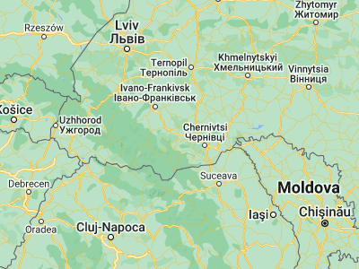Map showing location of Zabolotiv (48.47054, 25.28571)